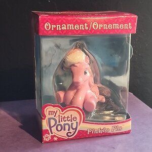 Retired 2006 My Little Pony Pinkie Pie  Santa Hat Christmas Ornament MLP nib